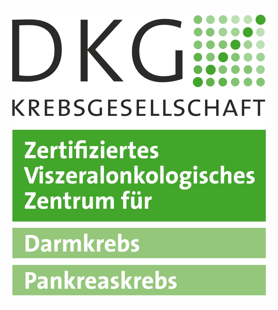 DKG_Viszeralonkolgisches_Zentrum Logo der DKG-Zertifizierung des Viszeralonkologischen Zentrums am EKBK Halle